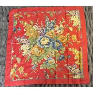 RALPH LAUREN  Scarf Spring Floral Large Summery Print